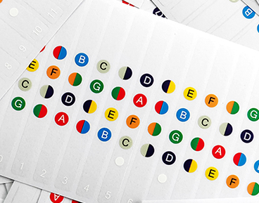 尤克里里透明音階標(biāo)簽